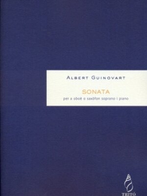 cover image of Sonata per a oboè (o saxofón soprano) i piano